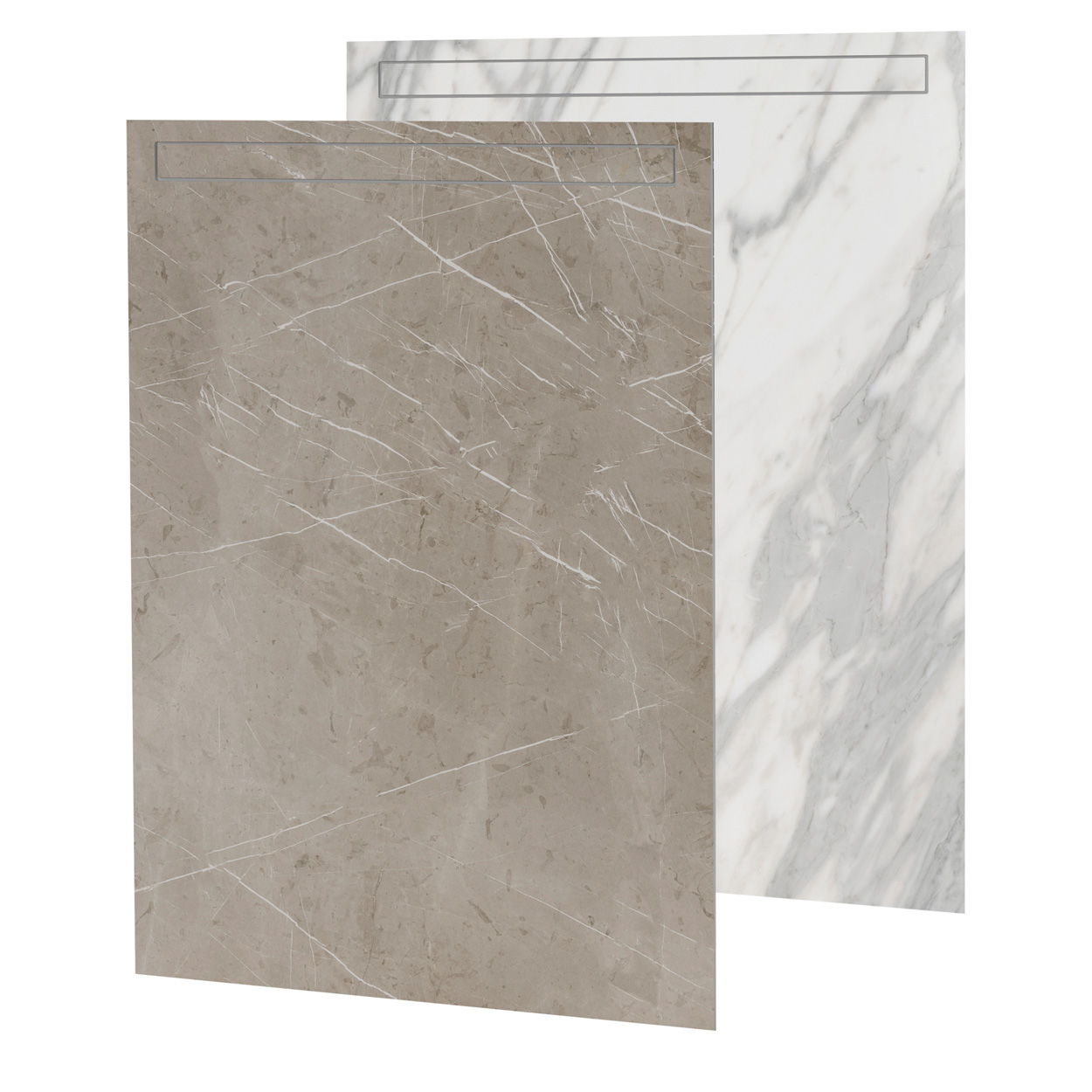 Wedi Fundo Top Riolito Neo Marble Grau-Beige